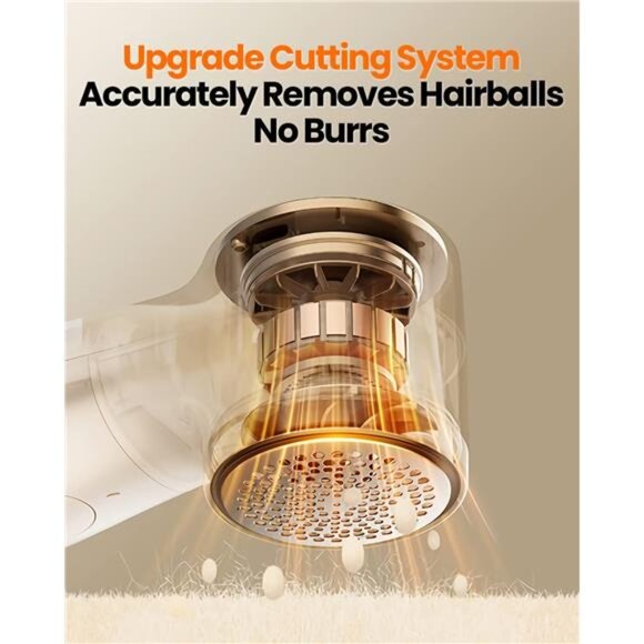 Fabric Shaver, Rechargeable Lint Remover with Digital Display - Picture 5 of 10